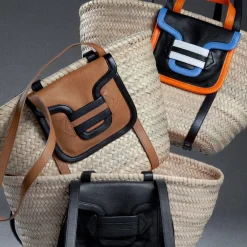 PIERRE HARDY ALPHA BASKET Camel,black Best