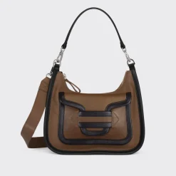 PIERRE HARDY ALPHA DAY MISS BAG Tobacco,black Cheap