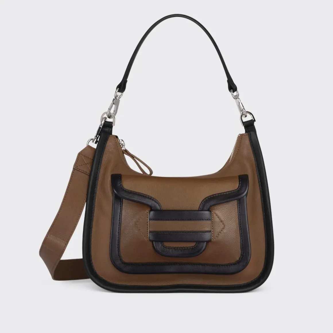 PIERRE HARDY ALPHA DAY MISS BAG Tobacco,black Cheap