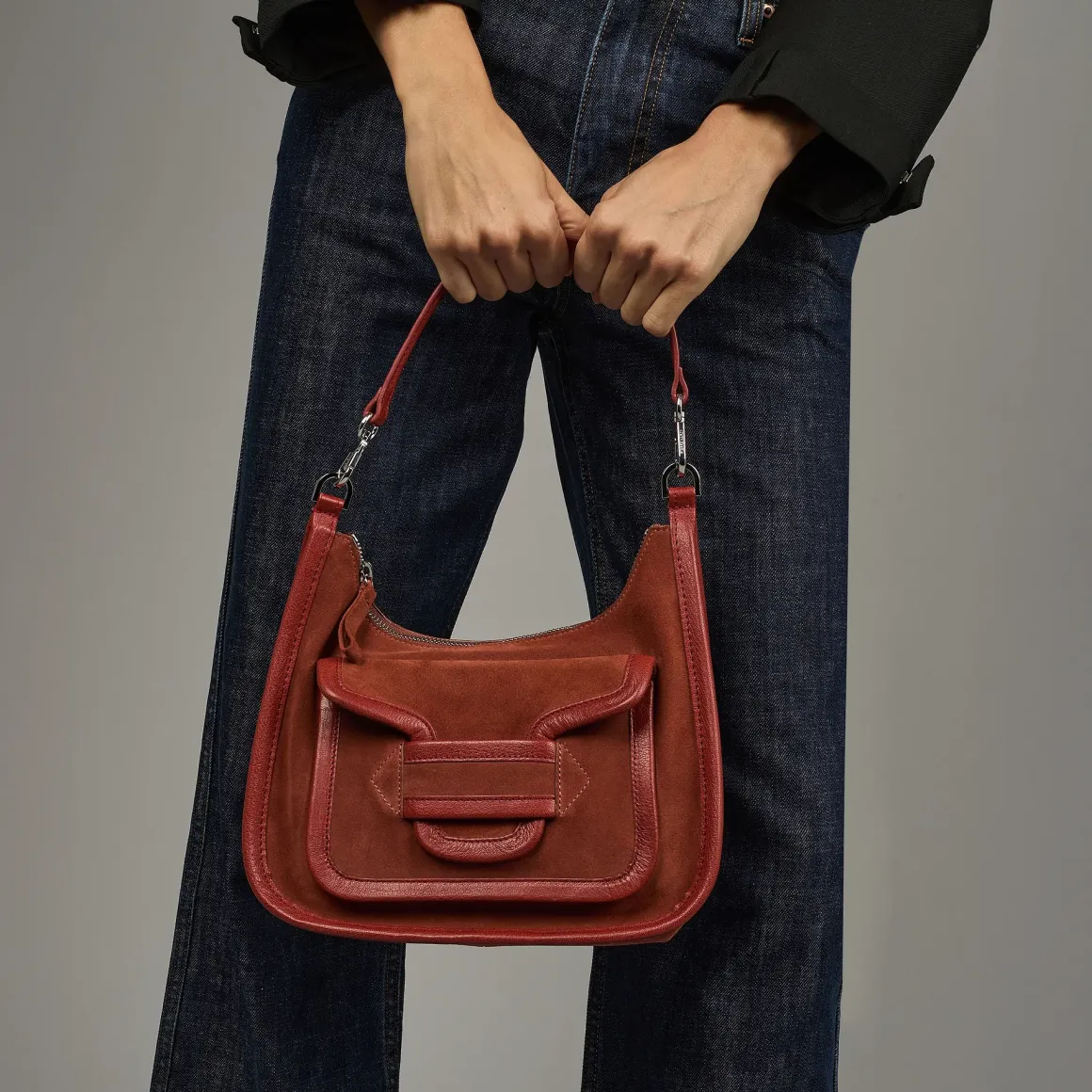 PIERRE HARDY ALPHA DAY MISS BAG Mahogany Shop