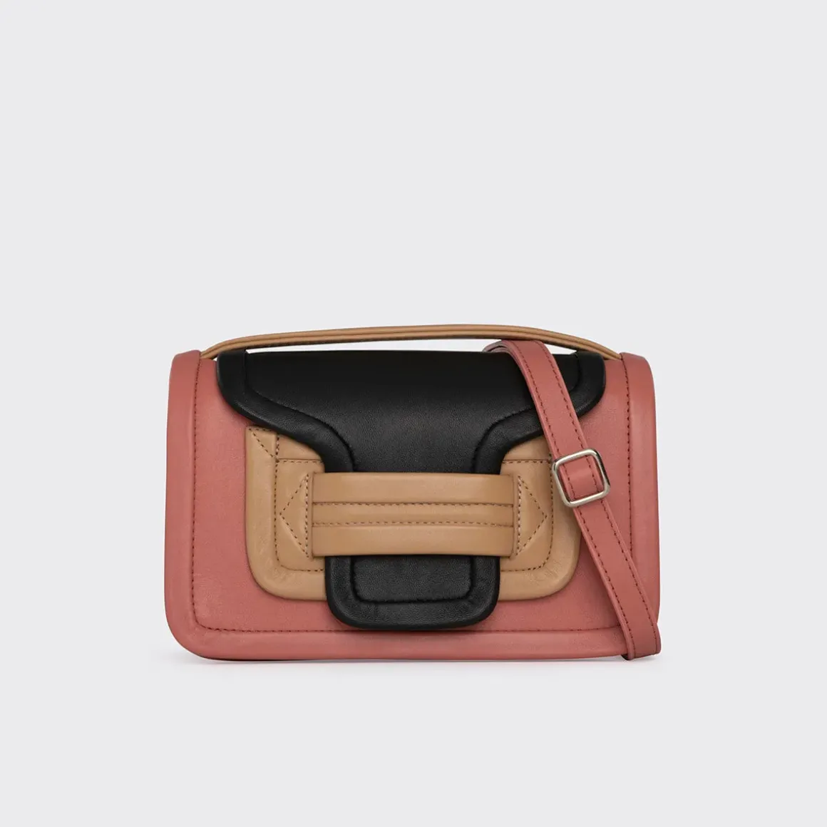 PIERRE HARDY ALPHA HANDBAG Blush,beige,black Best Sale