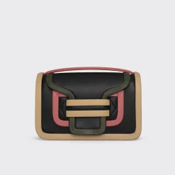 PIERRE HARDY ALPHA HANDBAG Black,raspberry,beige,kaki Shop