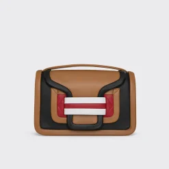 PIERRE HARDY ALPHA HANDBAG Camel,black,red Flash Sale