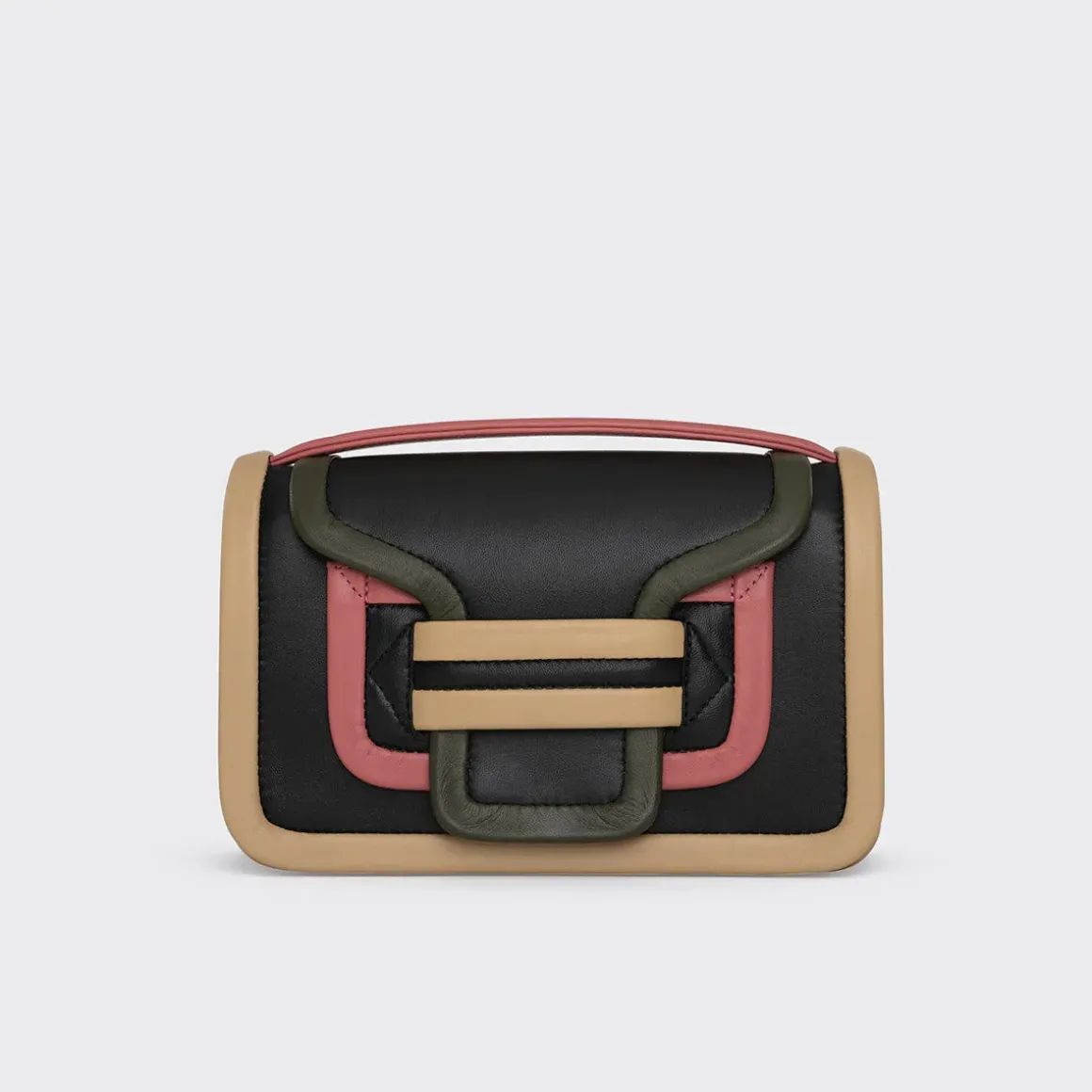 PIERRE HARDY ALPHA HANDBAG Black,raspberry,beige,kaki Shop