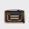 PIERRE HARDY ALPHA MAXI HANDBAG Black,raspberry,beige,kaki Clearance
