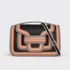 PIERRE HARDY ALPHA MAXI HANDBAG Black,white,orange Outlet