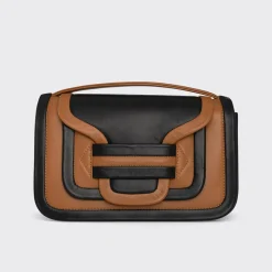 PIERRE HARDY ALPHA MAXI HANDBAG Cognac,black Clearance