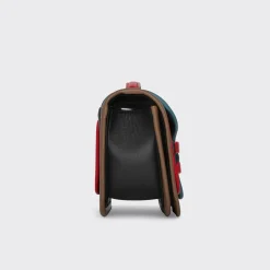 PIERRE HARDY ALPHA MAXI HANDBAG Black,red,bluesky,tobacco Clearance