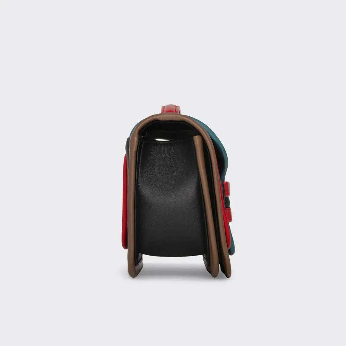 PIERRE HARDY ALPHA MAXI HANDBAG Black,red,bluesky,tobacco Clearance