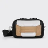 PIERRE HARDY ALPHA PAD BOX HANDBAG Black,beige,white Fashion