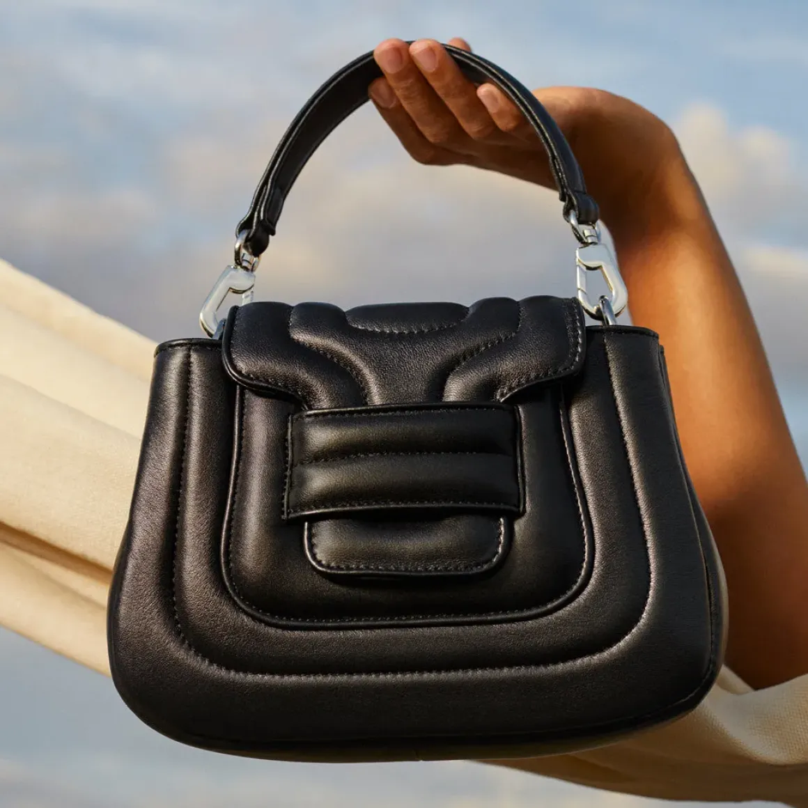 PIERRE HARDY ALPHA PAD HANDBAG Black Online