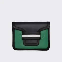 PIERRE HARDY ALPHA POUCH Green,navy,white Clearance
