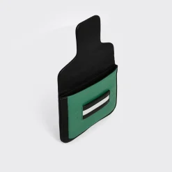 PIERRE HARDY ALPHA POUCH Green,navy,white Clearance
