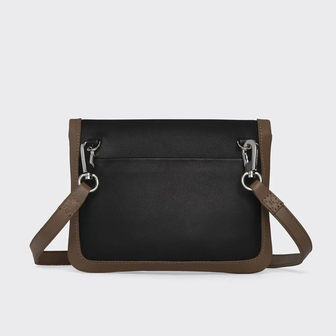 PIERRE HARDY ALPHA POUCH Black,tobacco,white Fashion