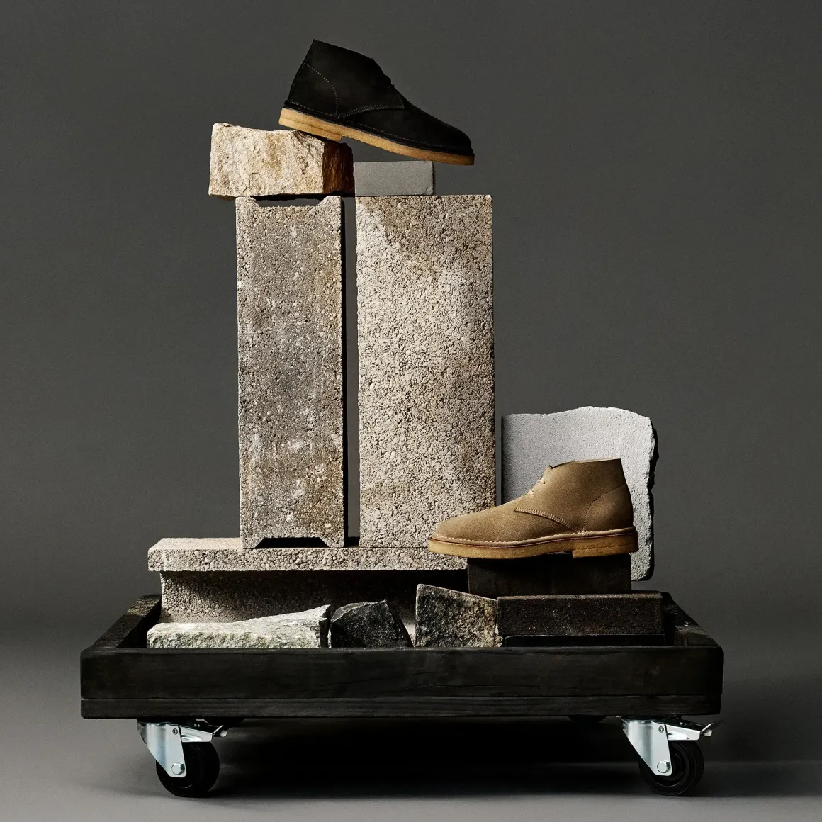 PIERRE HARDY ANTOINE DESERT BOOT Sand New