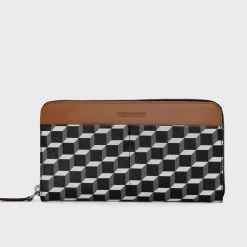 PIERRE HARDY AOYAMA MAXI WALLET Black,camel Clearance