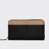 PIERRE HARDY AOYAMA MAXI WALLET Black,biege Outlet