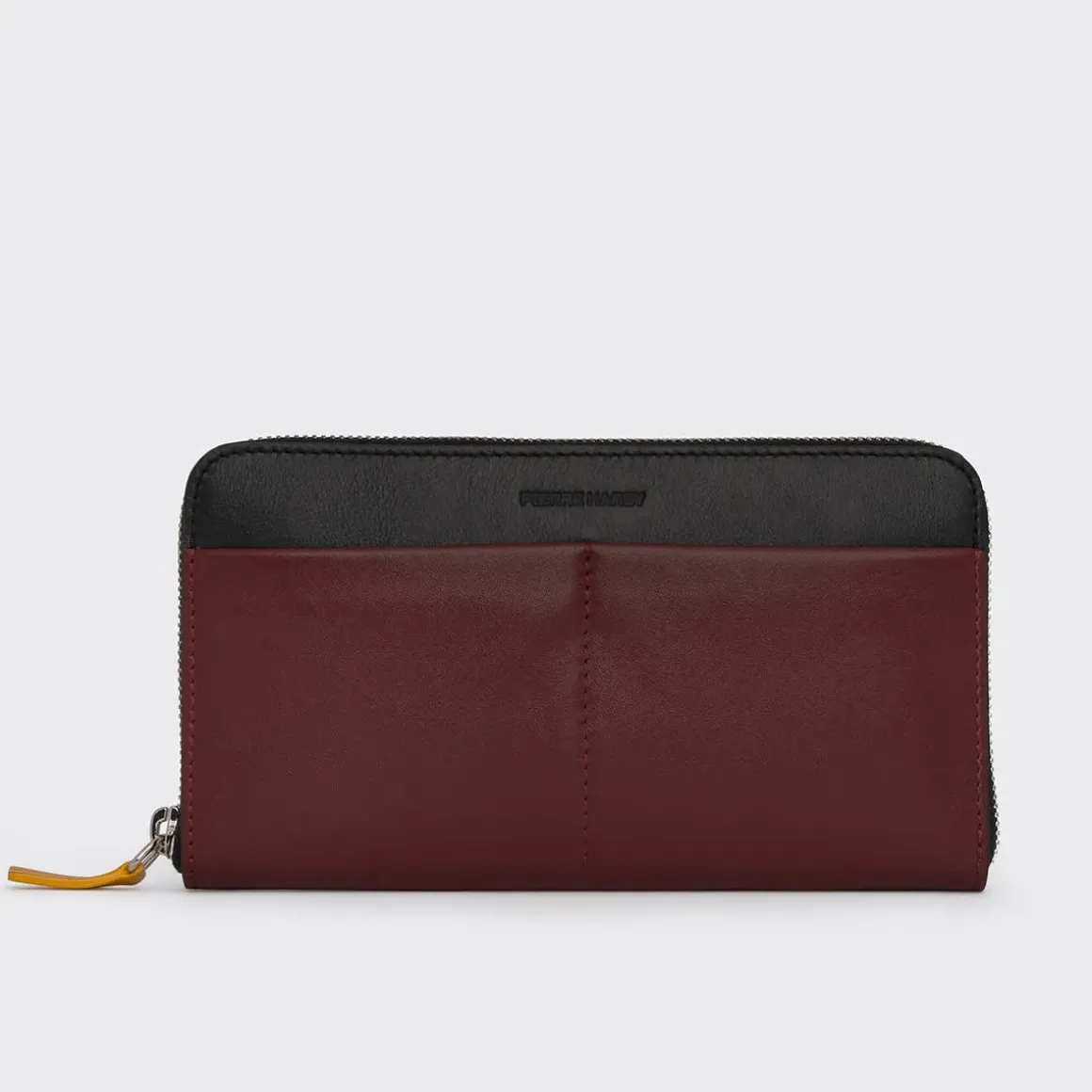 PIERRE HARDY AOYAMA MAXI WALLET Burgundy,black Cheap