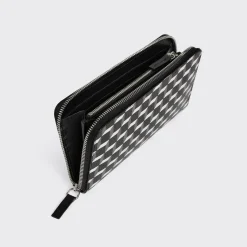PIERRE HARDY AOYAMA MAXI WALLET Black,white New