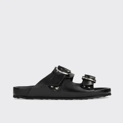 PIERRE HARDY BEACH RIDER FLAT MULE Black Store