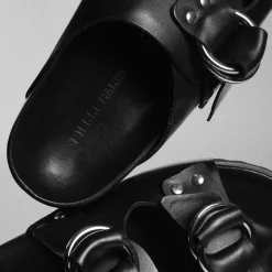 PIERRE HARDY BEACH RIDER FLAT MULE Black Store