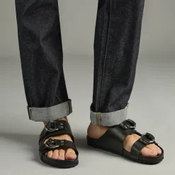 PIERRE HARDY BEACH RIDER FLAT MULE Black Store