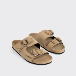 PIERRE HARDY BEACH RIDER FLAT MULE Sand Cheap
