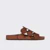 PIERRE HARDY BULLES MULE Chestnut Flash Sale