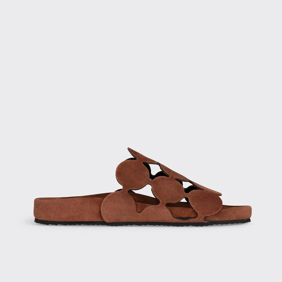 PIERRE HARDY BULLES MULE Chestnut Flash Sale