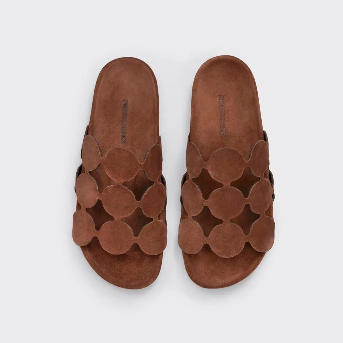 PIERRE HARDY BULLES MULE Chestnut Flash Sale