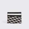 PIERRE HARDY CARD CASE Black,white Flash Sale