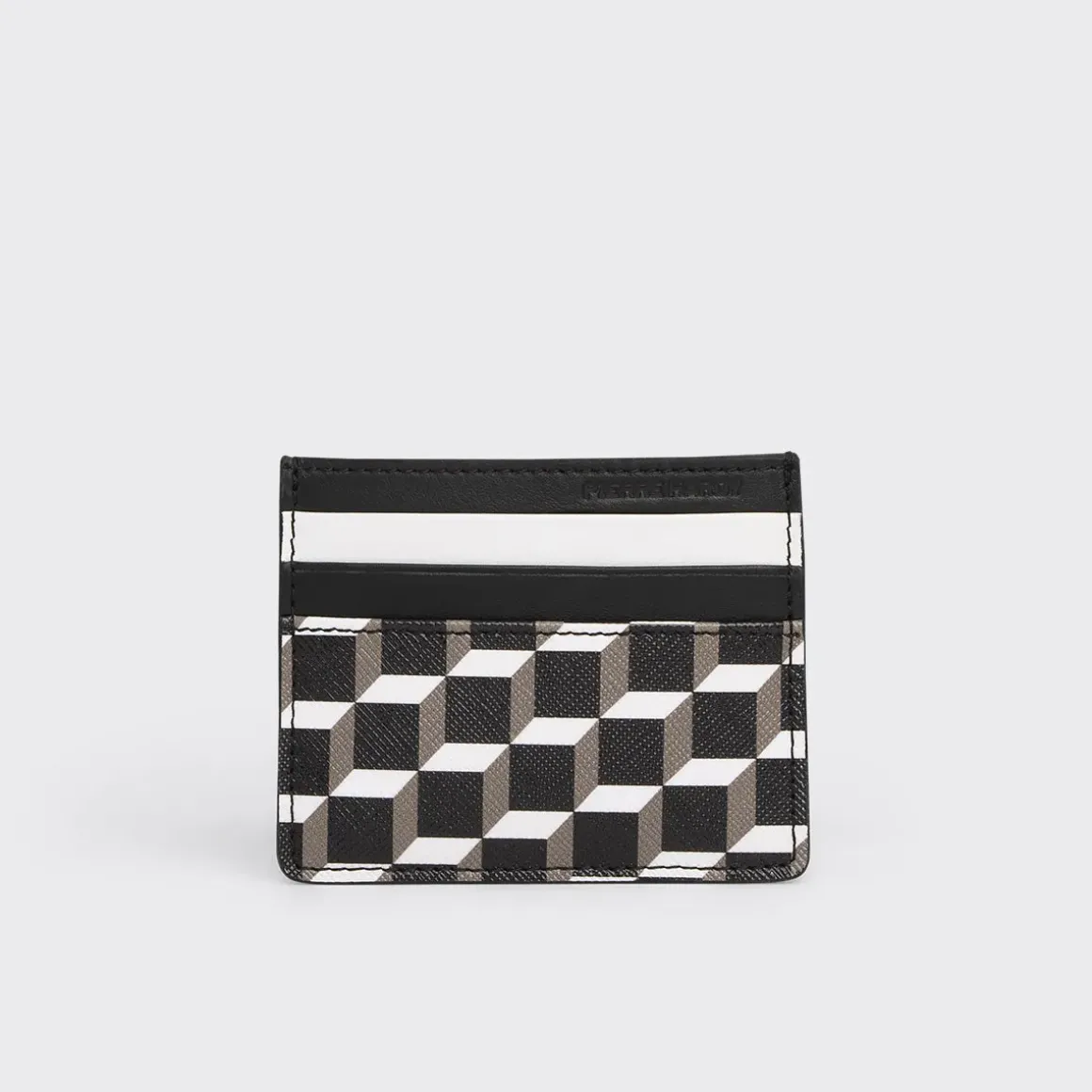 PIERRE HARDY CARD CASE Black,white Flash Sale