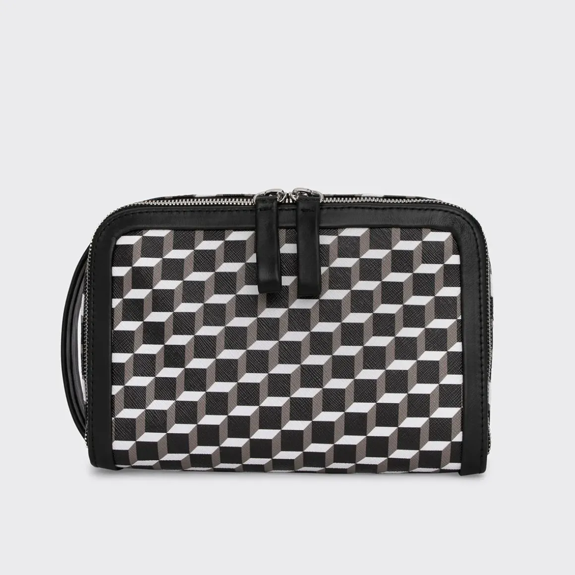 PIERRE HARDY DOPP KIT Black,white Discount