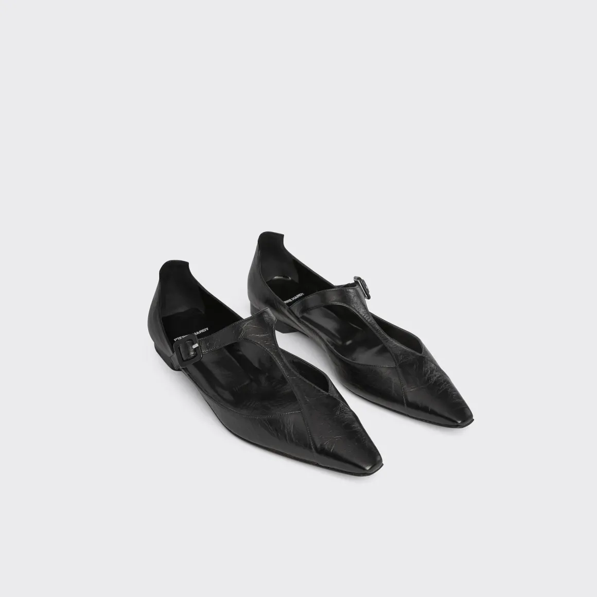 PIERRE HARDY EDDIE FLAT SALOME Black Flash Sale