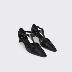 PIERRE HARDY EDDIE HEELED SALOME Black Fashion