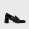 PIERRE HARDY ETON HEELED LOAFER Black Clearance