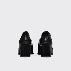 PIERRE HARDY ETON HEELED LOAFER Black Clearance