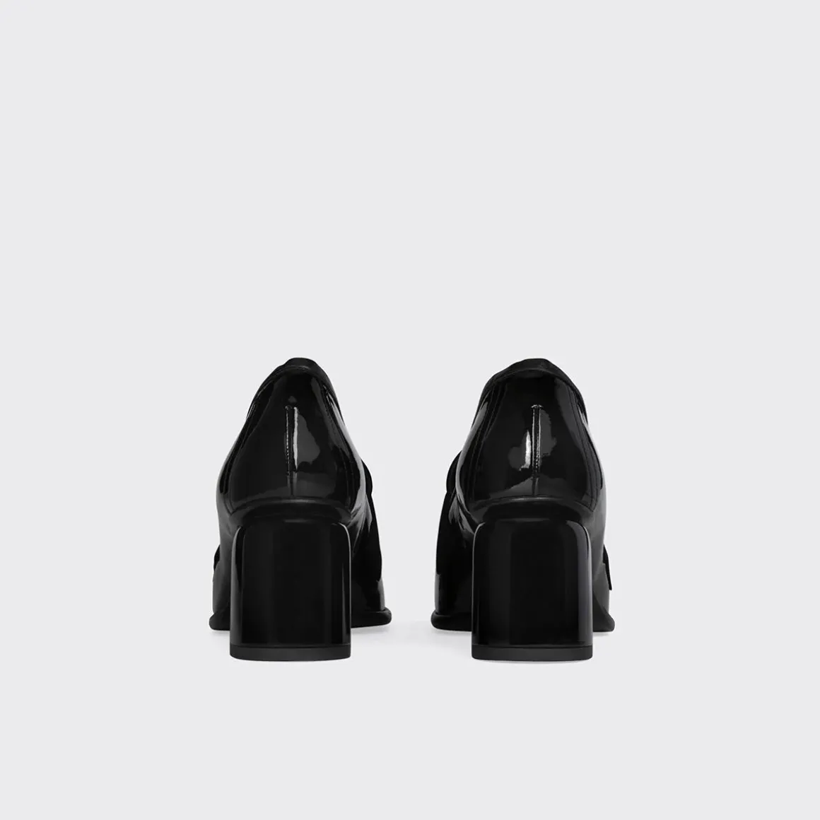 PIERRE HARDY ETON HEELED LOAFER Black Clearance