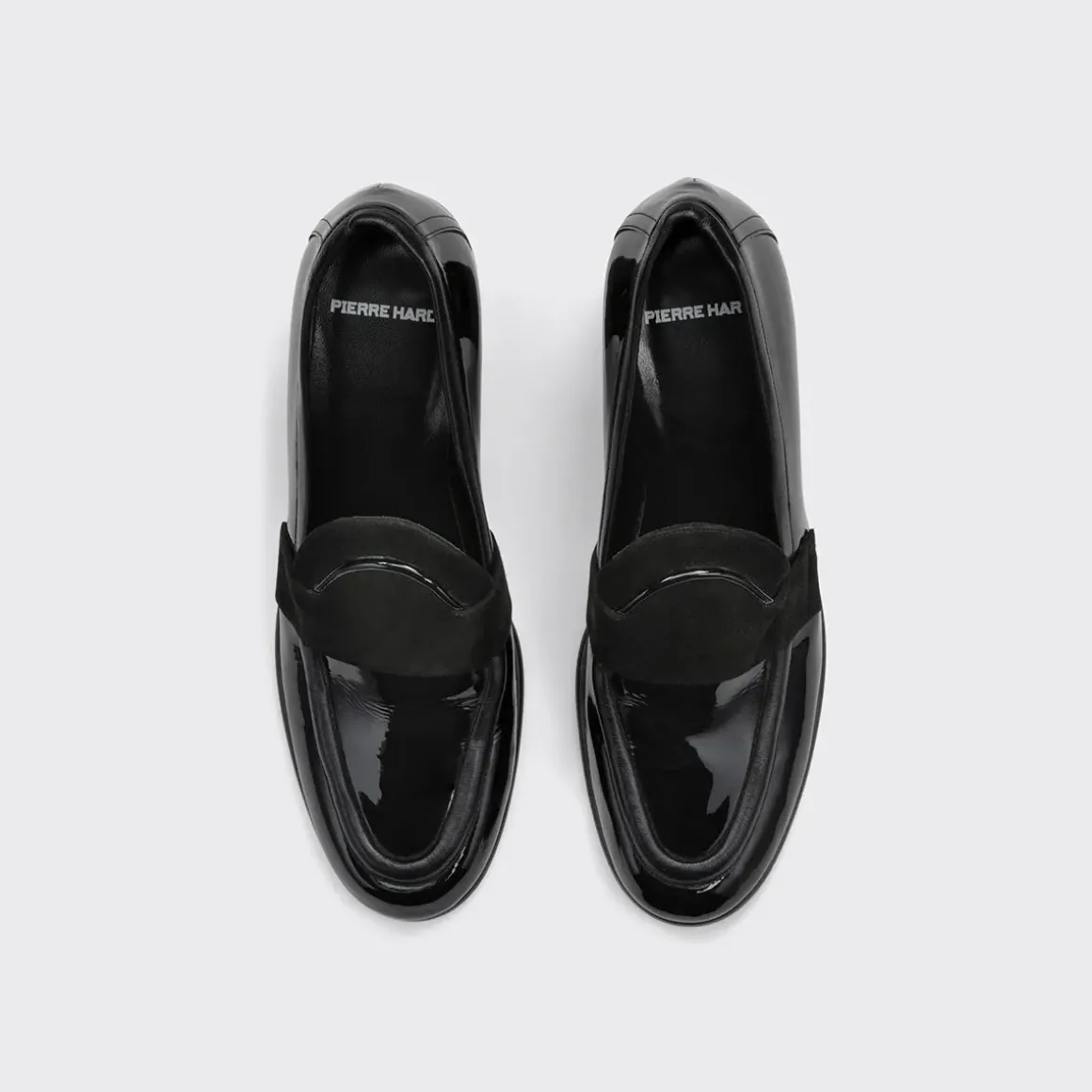 PIERRE HARDY ETON HEELED LOAFER Black Clearance