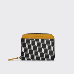 PIERRE HARDY GINZA COIN PURSE Black,yellow Discount