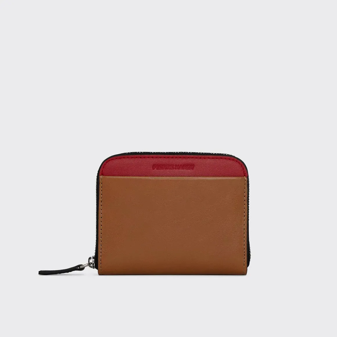 PIERRE HARDY GINZA COIN PURSE Camel,red New