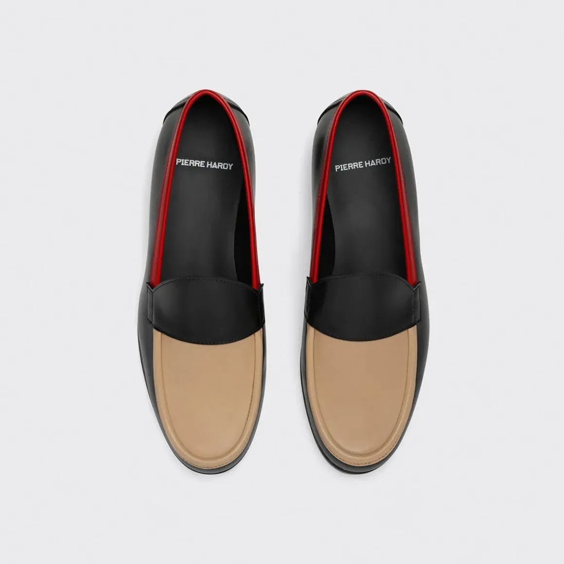PIERRE HARDY HARDY LOAFER Black,beige,red Discount