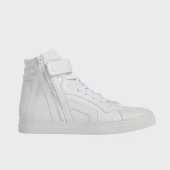 PIERRE HARDY 112 HIGH-TOP SNEAKERS White Sale