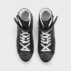PIERRE HARDY 112 HIGH-TOP SNEAKERS Black Online