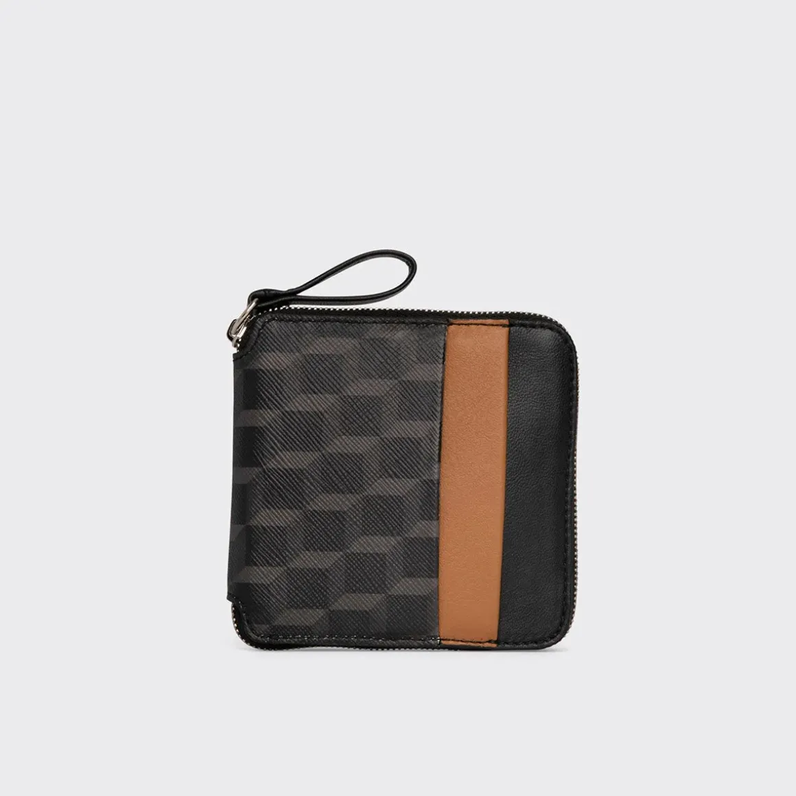PIERRE HARDY HONORÉ WALLET Black,camel New