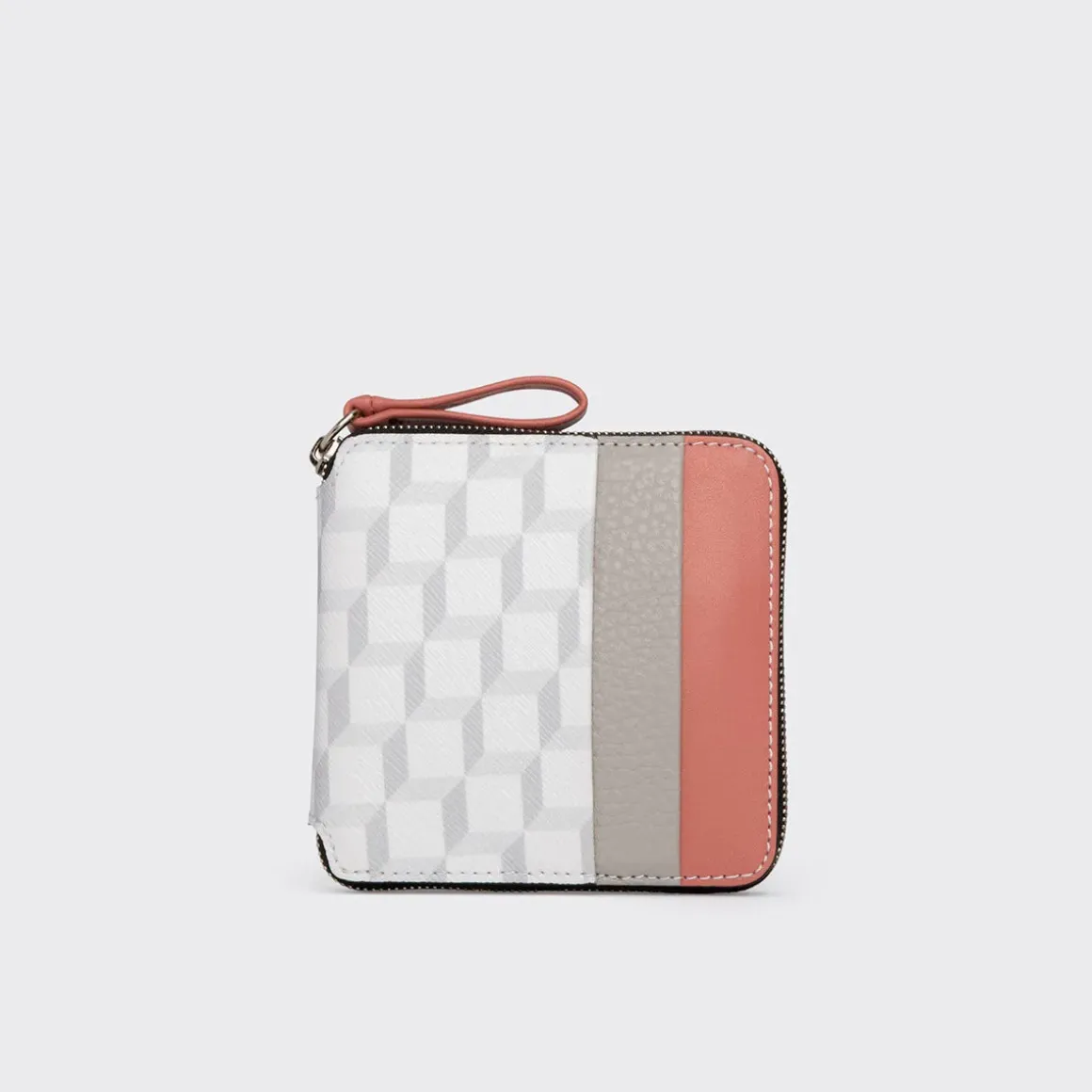 PIERRE HARDY HONORÉ WALLET White,lightgrey,blush Sale