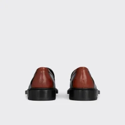 PIERRE HARDY JOHN LOAFER Black,mahogany Discount