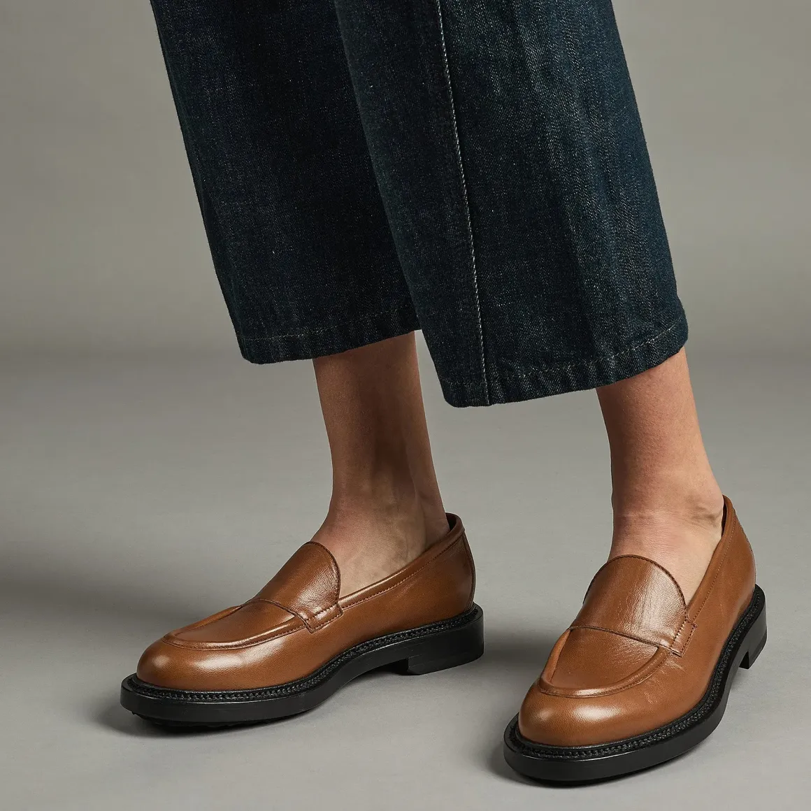 PIERRE HARDY JOHN LOAFER Cognac Clearance