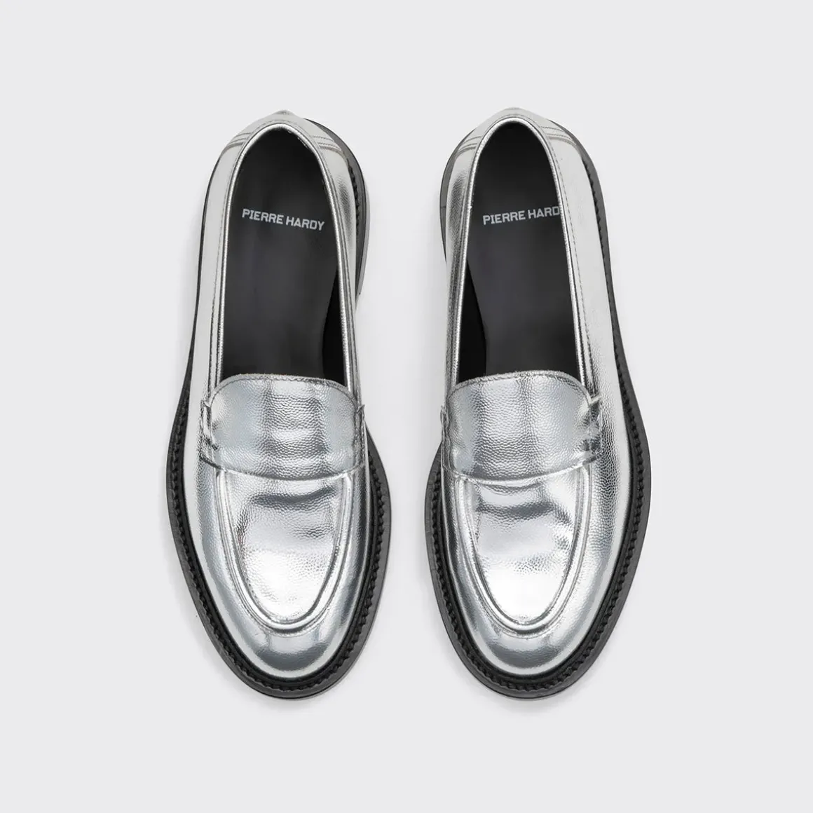 PIERRE HARDY JOHN LOAFER Silver New