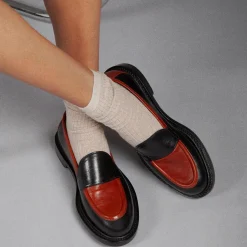 PIERRE HARDY JOHN LOAFER Black,mahogany Discount